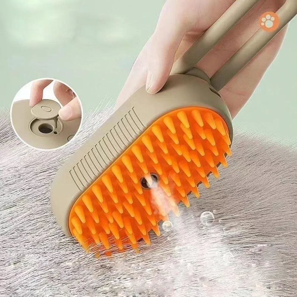 Handheld Pet Steam Brush