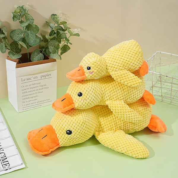 Cuddly Duck Dog Toy