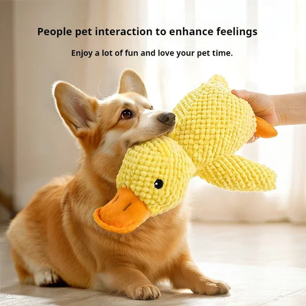 Squeaky Duck Dog Toy