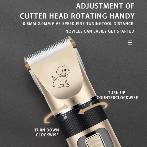 Cordless Pet Grooming Kit