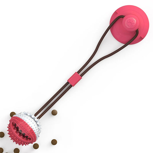 Dog suction toy