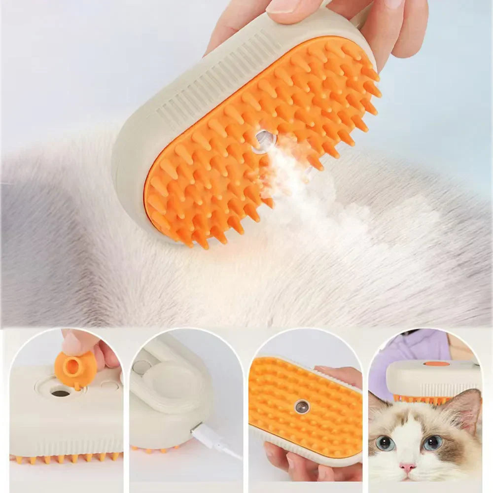 Electric Cat Steam Brush