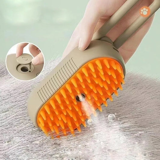 Handheld Pet Steam Brush