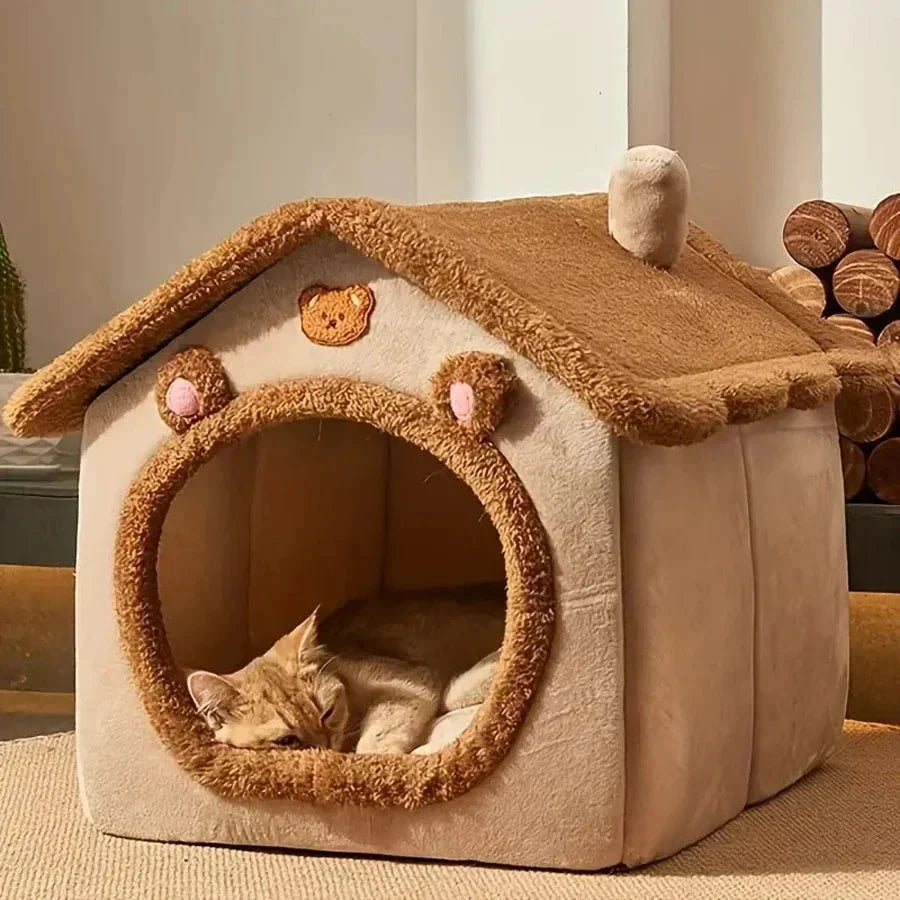 Cat beds Australia – cosy cave and cuddle beds for indoor cats