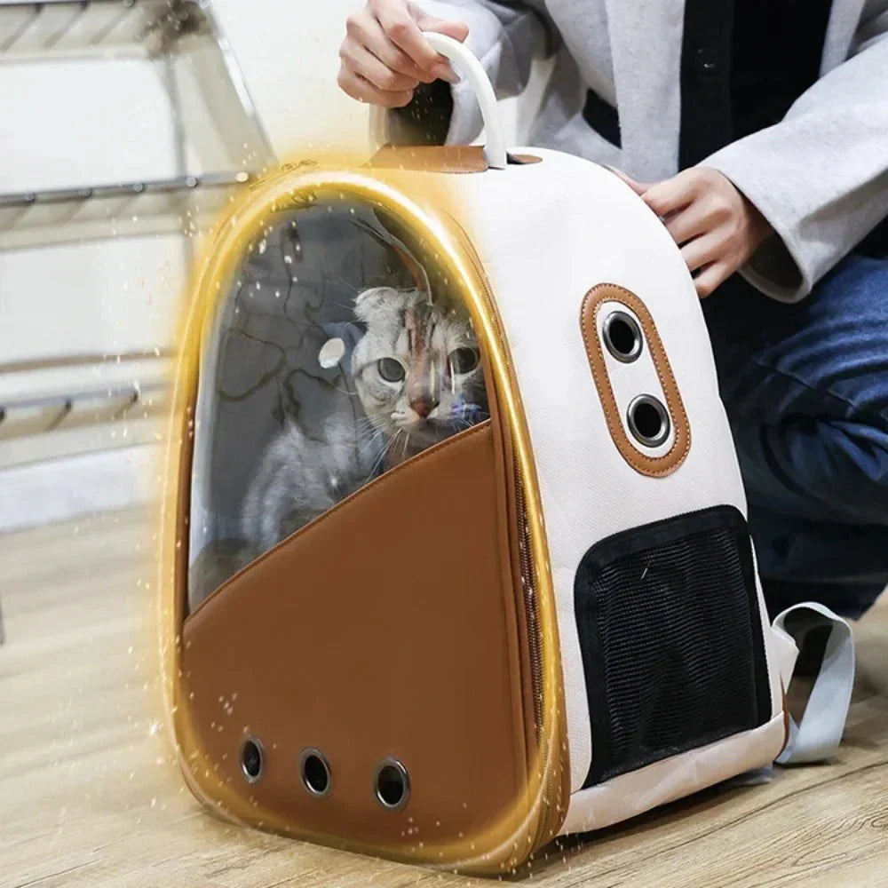 Cat travel accessories Australia – astronaut backpack carrier for cats