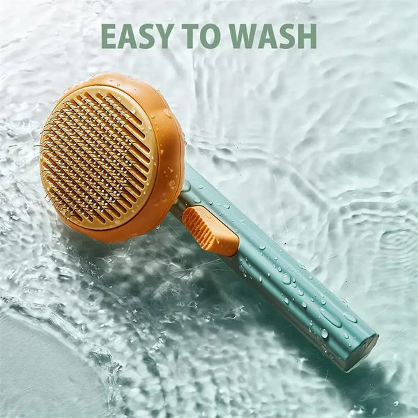 Easy to wash Pumpkin Cat Brush